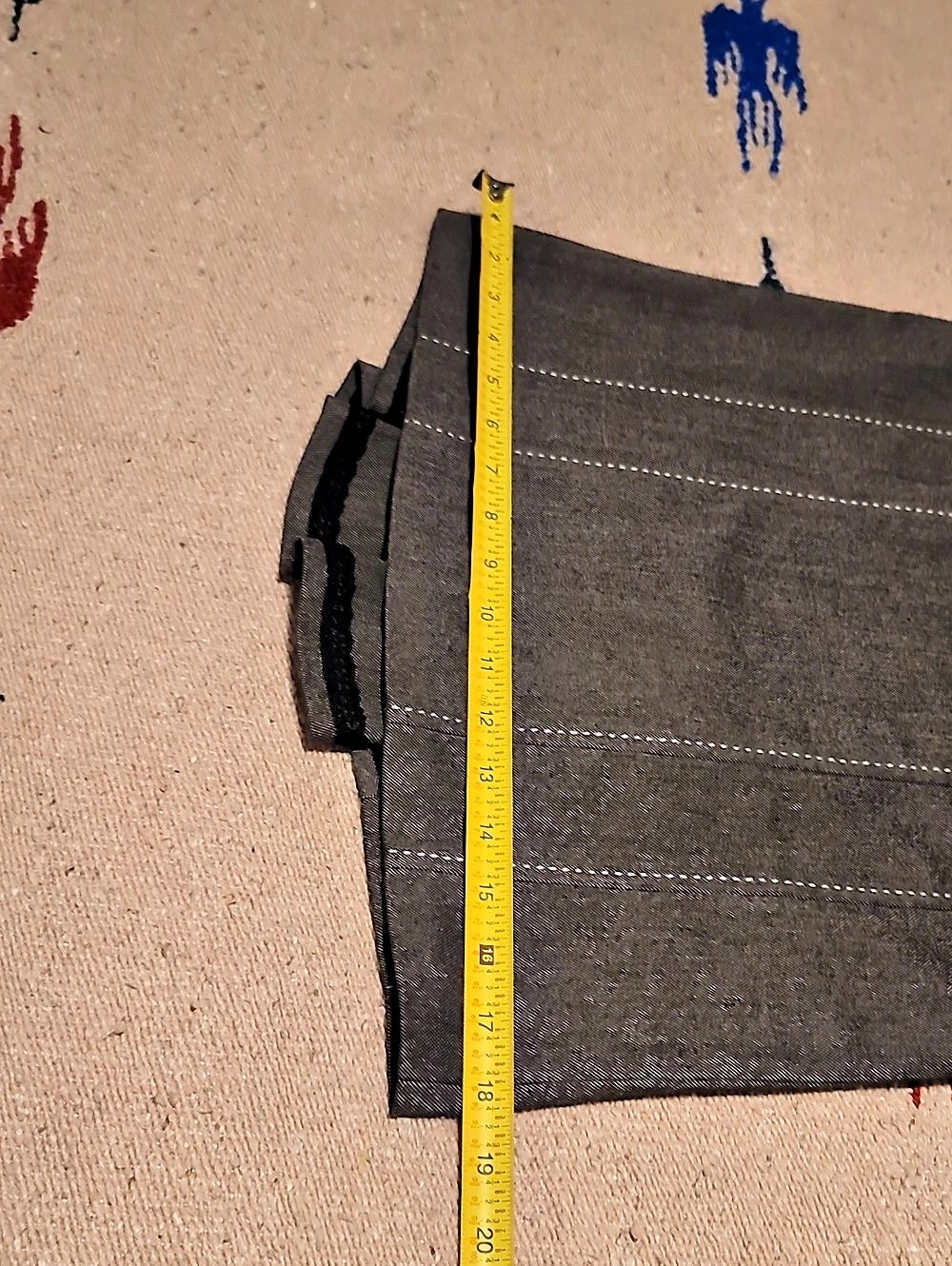 Rebecca Taylor Brown Pencil Skirt w Ruffle and Seam Detail Minimalist & Preppy - Picture 11 of 15